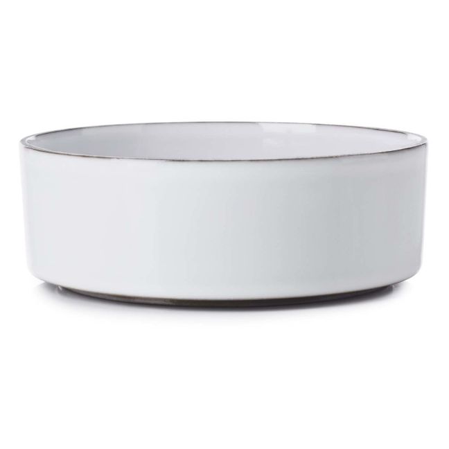 Assiette Caractère en porcelaine 14 cm - Set de 4 | Blanc Cumulus
