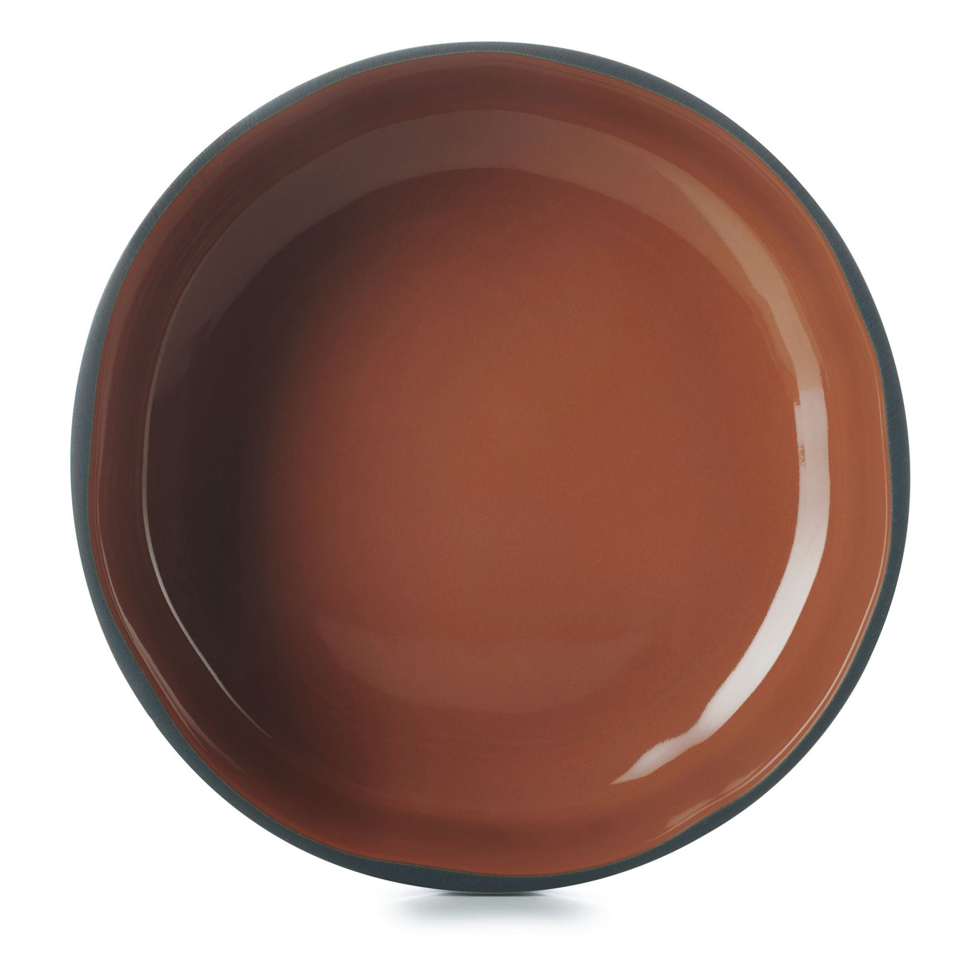 Revol - Assiette Caractère en porcelaine 14 cm - Set de 4 - Cannelle