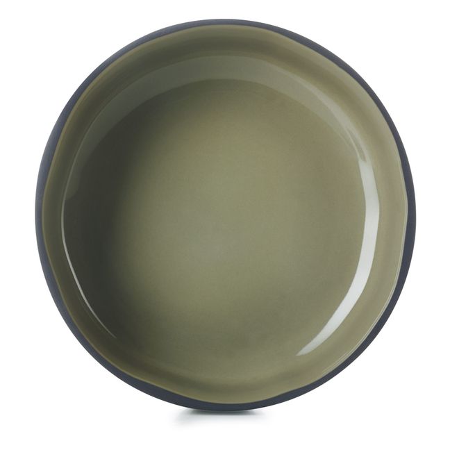 Assiette Caractère en porcelaine 14 cm - Set de 4 Cardamome