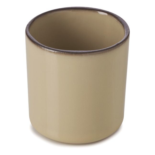Caractère Porcelain Cup - Set of 2 Nutmeg