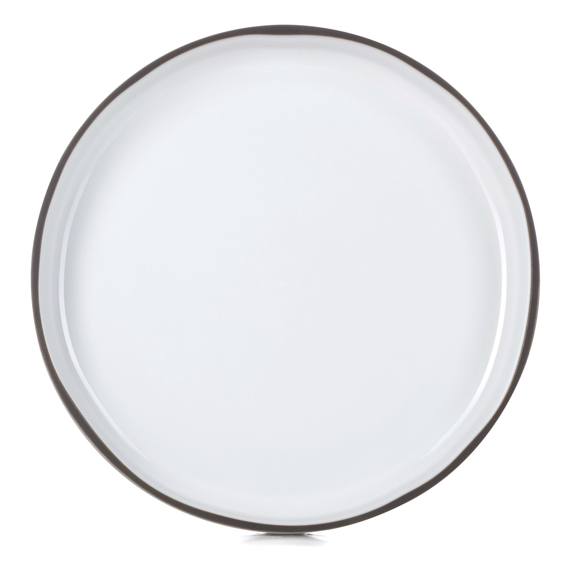 Revol - Assiette Caractère en porcelaine 23 cm - Set de 4 - Blanc Cumulus