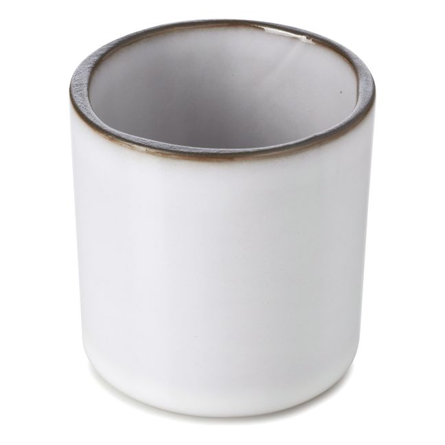 Caractère Porcelain Cup - Set of 2 Blanc Cumulus