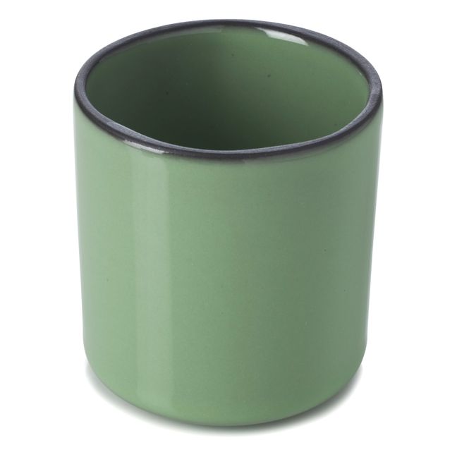 Caractère Porcelain Cup - Set of 2 Mint Green
