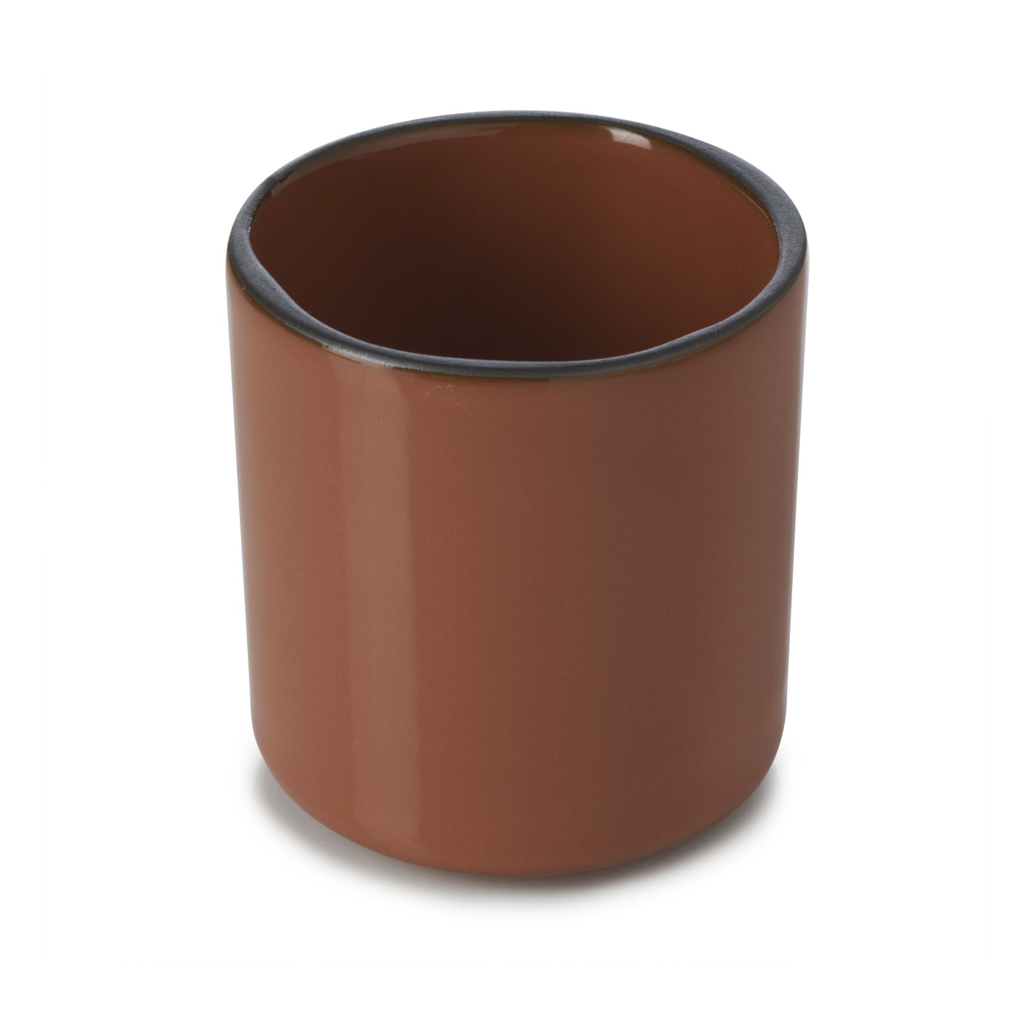 Revol - Gobelet Caractère en porcelaine - Set de 2 - Cannelle