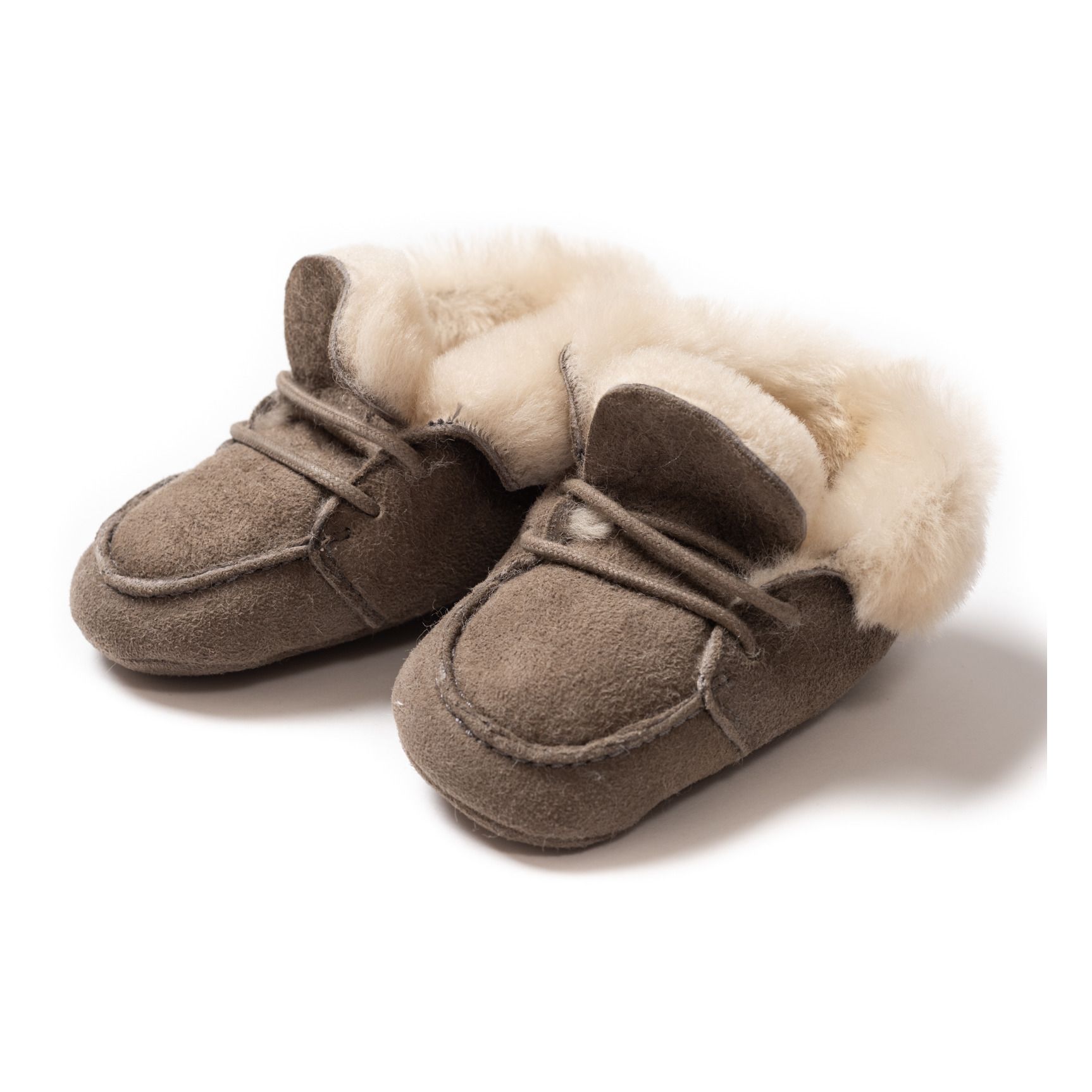 chausson fourrure bebe