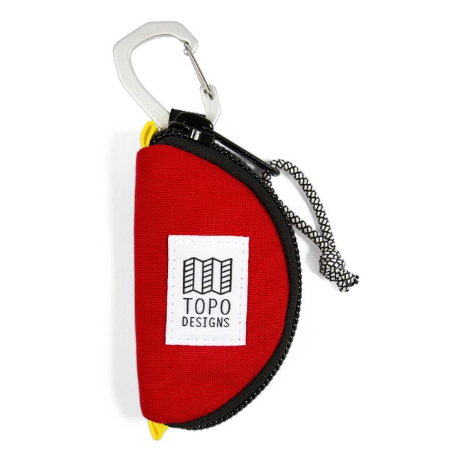 Taco Zipped Pouch Red