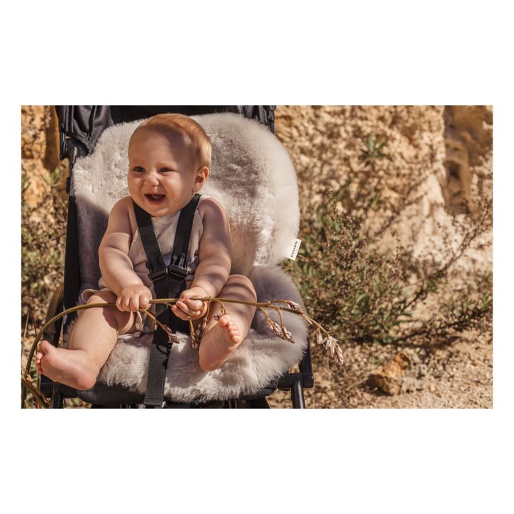 BINIBAMBA Sheepskin for Stroller and 68x44 cm Moon