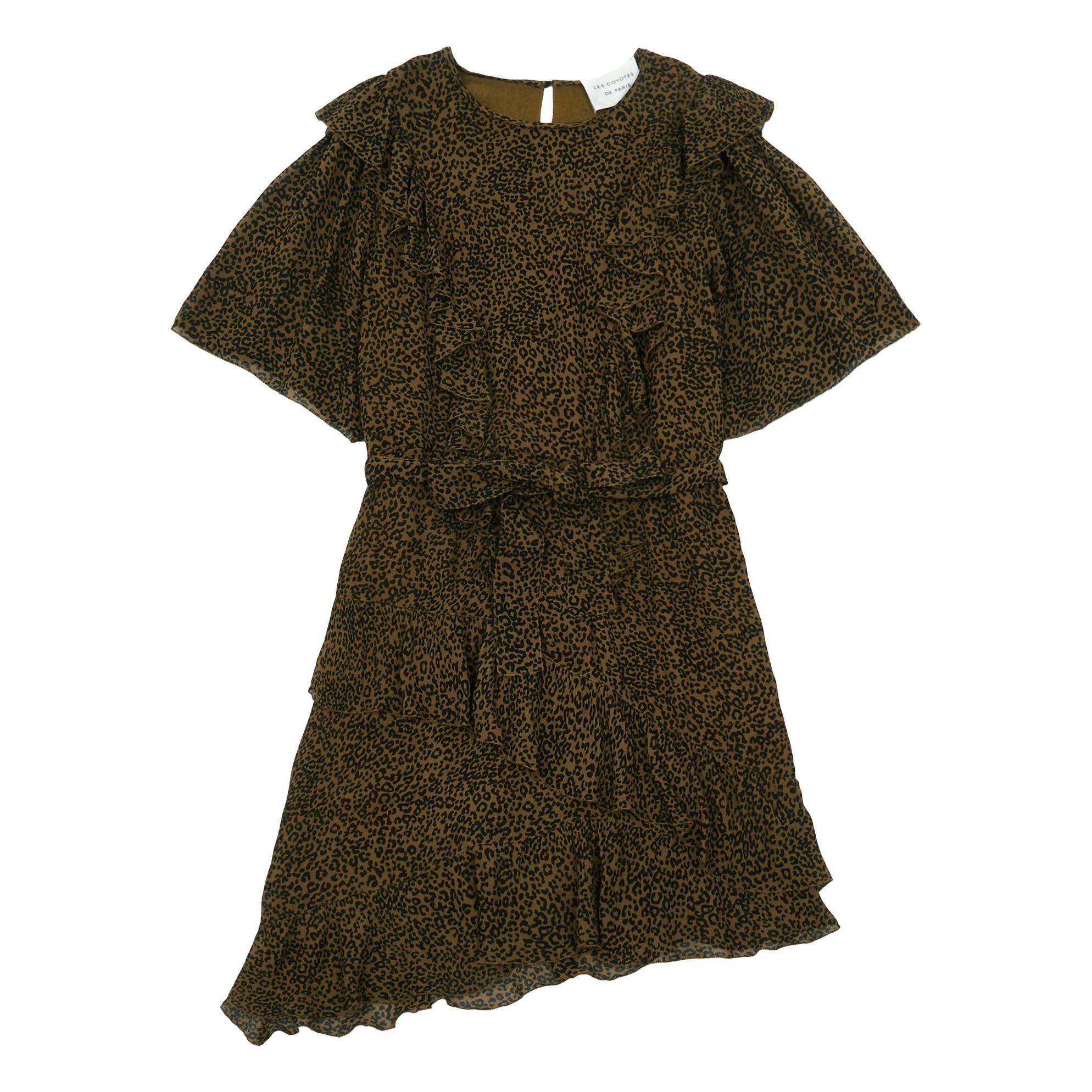 Les Coyotes de Paris - Robe Cleo - Fille - Marron