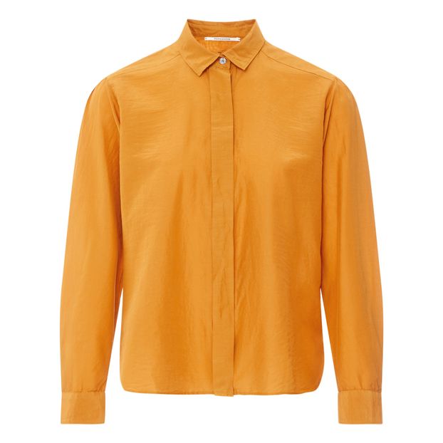 Viscose and Silk Shirt Honey Pomandère Fashion Adult