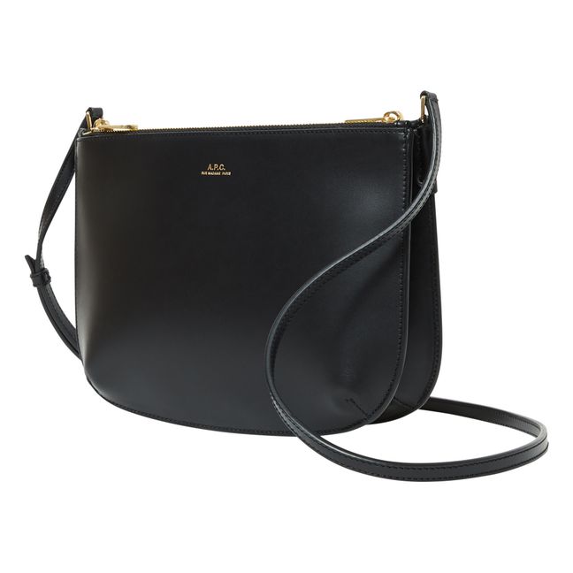 Tasche Sarah aus Leder | Schwarz
