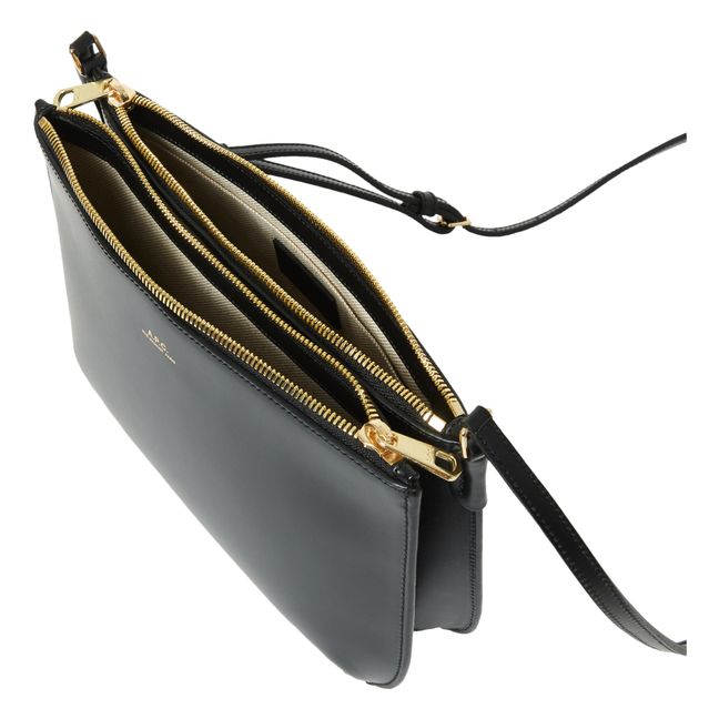 Borsa Sarah in pelle liscia | Nero
