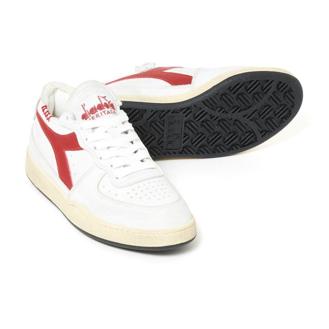 Mi Sneakers Row Cut | Granat