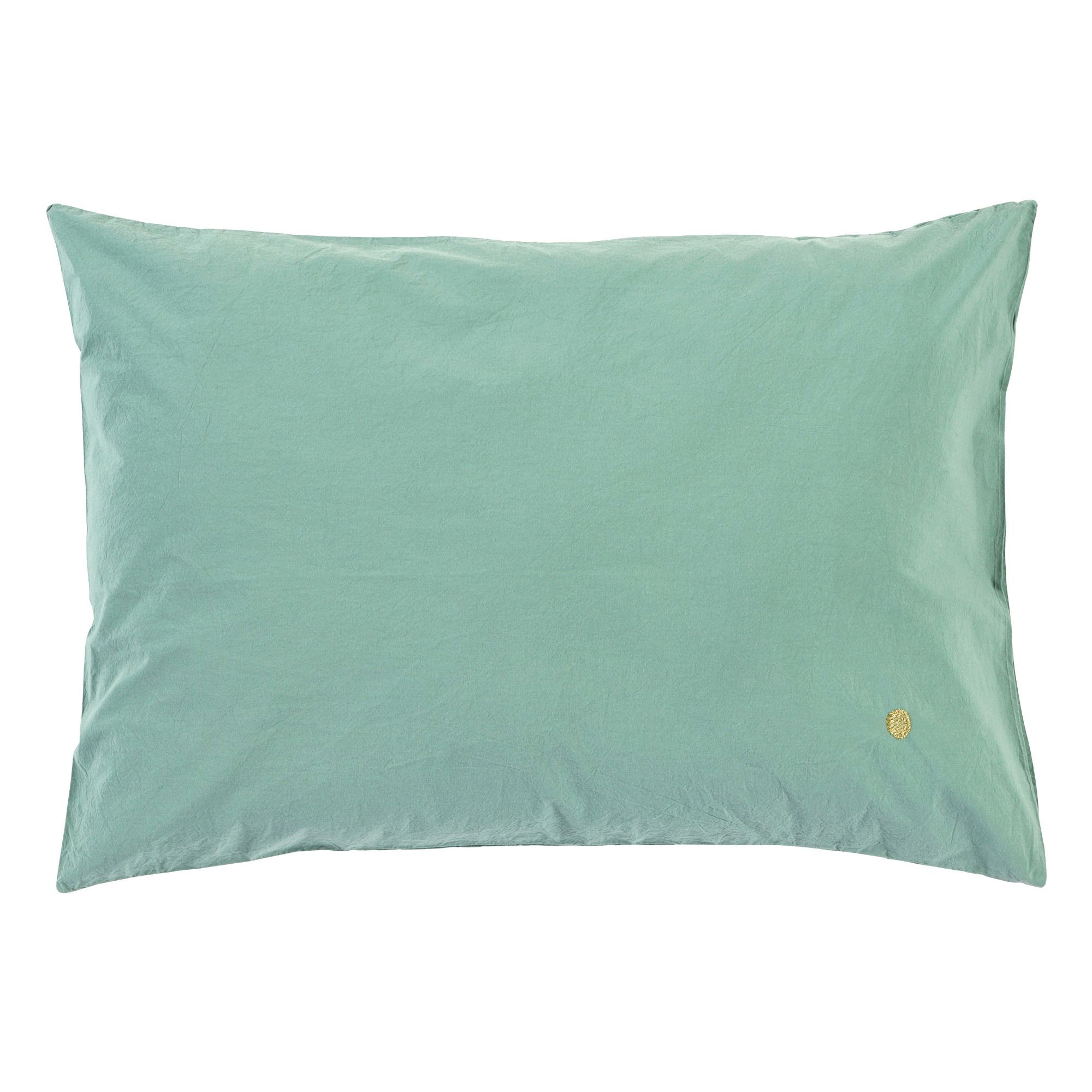 La cerise sur le gâteau - Taie d'oreiller Celeste - Vert céladon