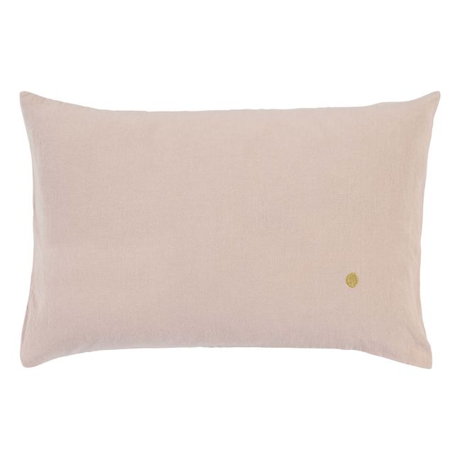 Fodera per cuscino, Monain Canapa | Rosa chiaro