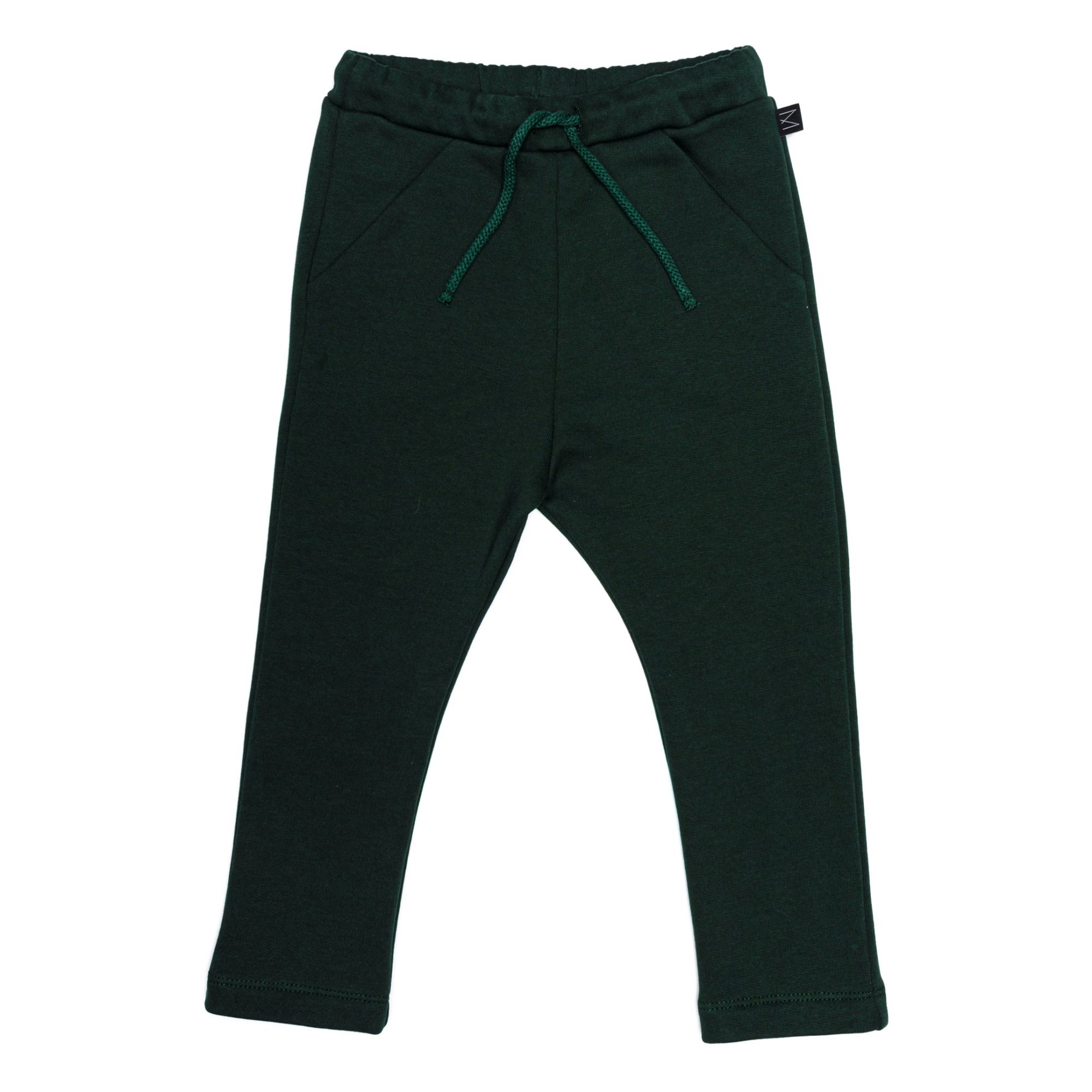 Monkind - Organic Cotton Trousers - Chrome green | Smallable