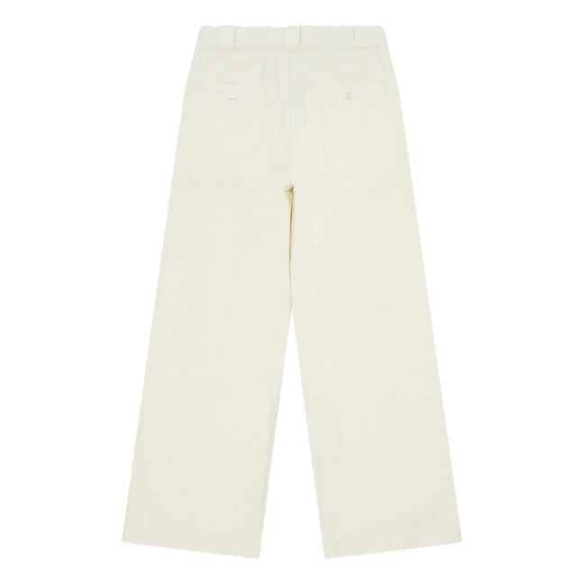 Canvas Trousers | Natural