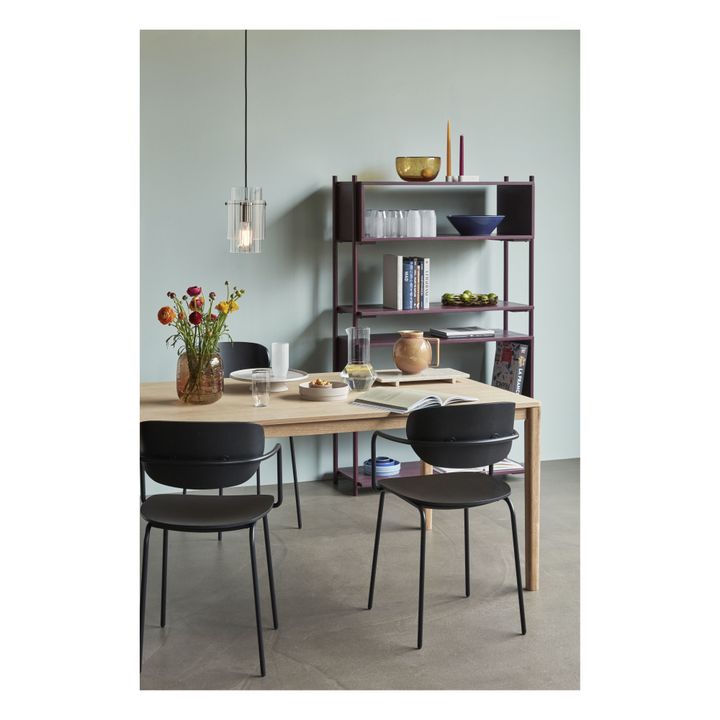 Stuhl aus Eschenholz FSC | Schwarz- Produktbild Nr. 1