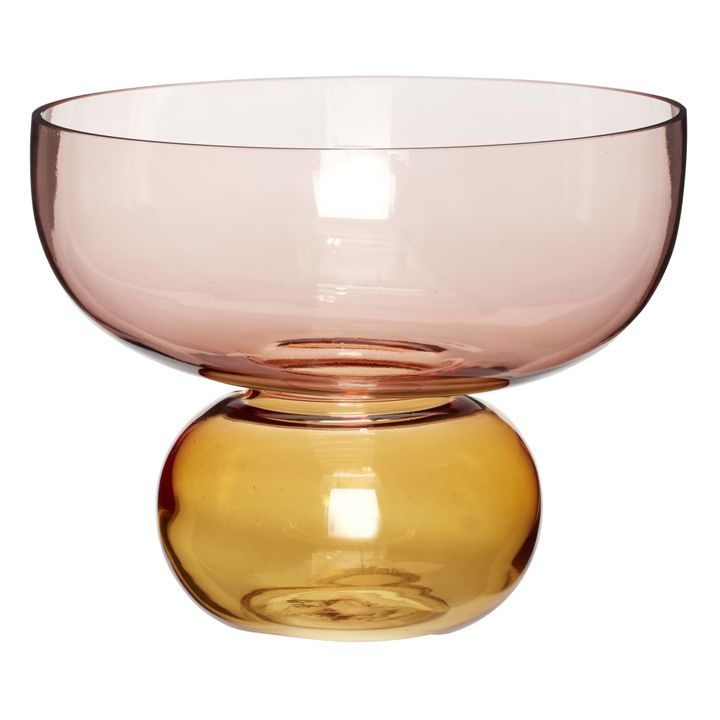 Vase bi-color Ambre- Image produit n°0