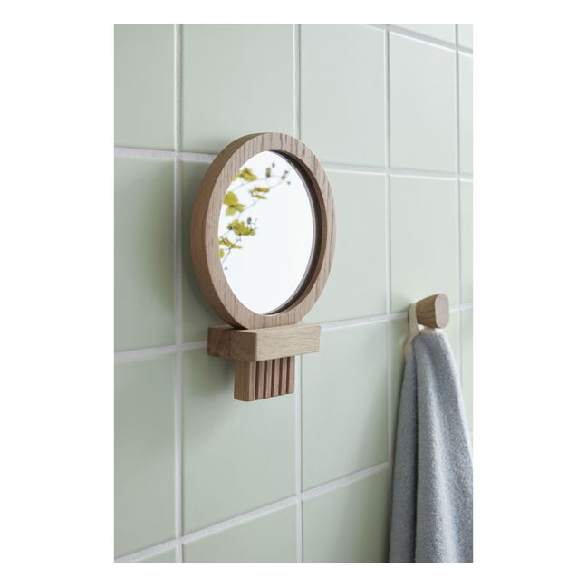 FSC Oak Wall Mirror