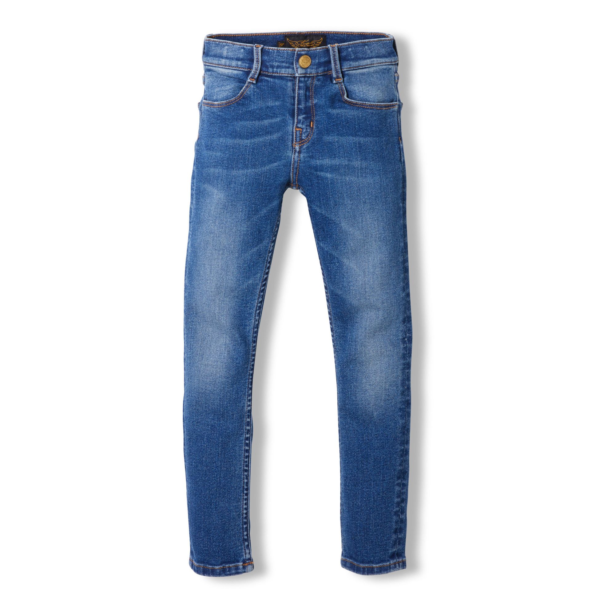 Finger in the nose - Jean Tama - Fille - Denim