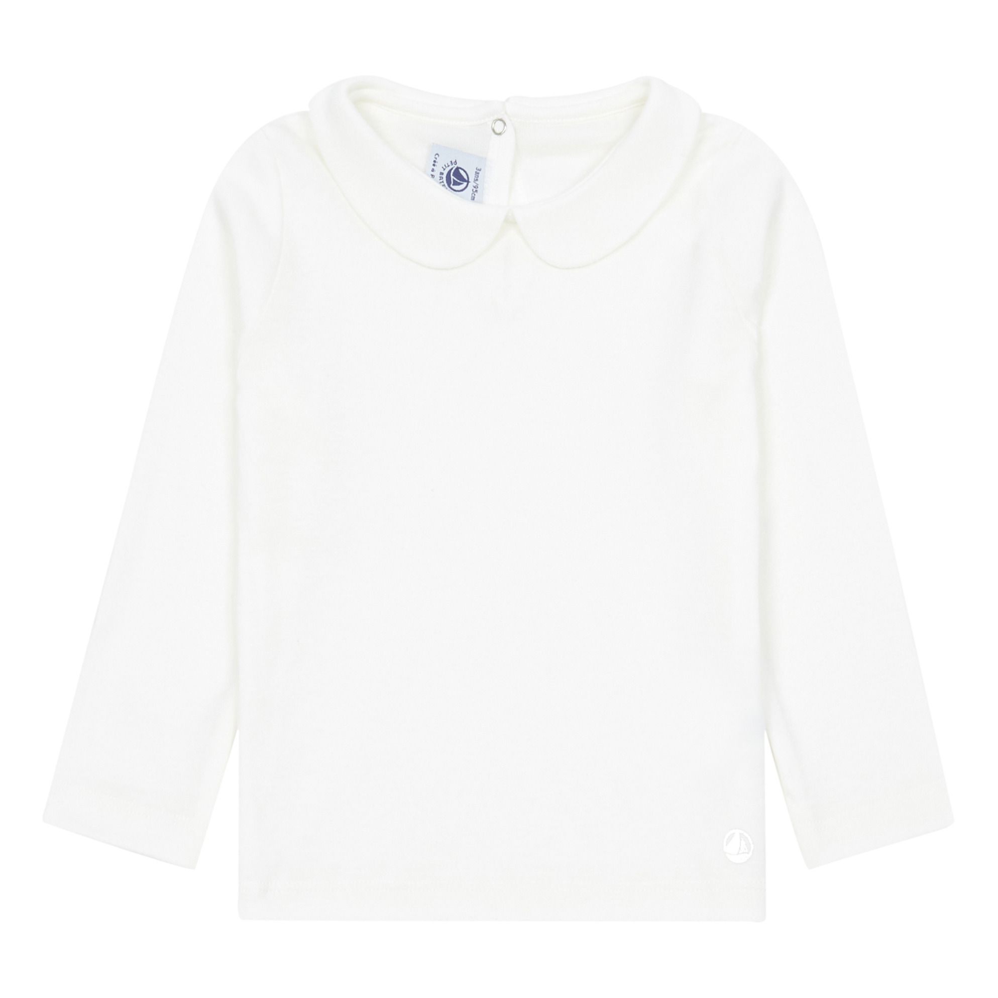 Petit Bateau - T-shirt Loving - Fille - Blanc