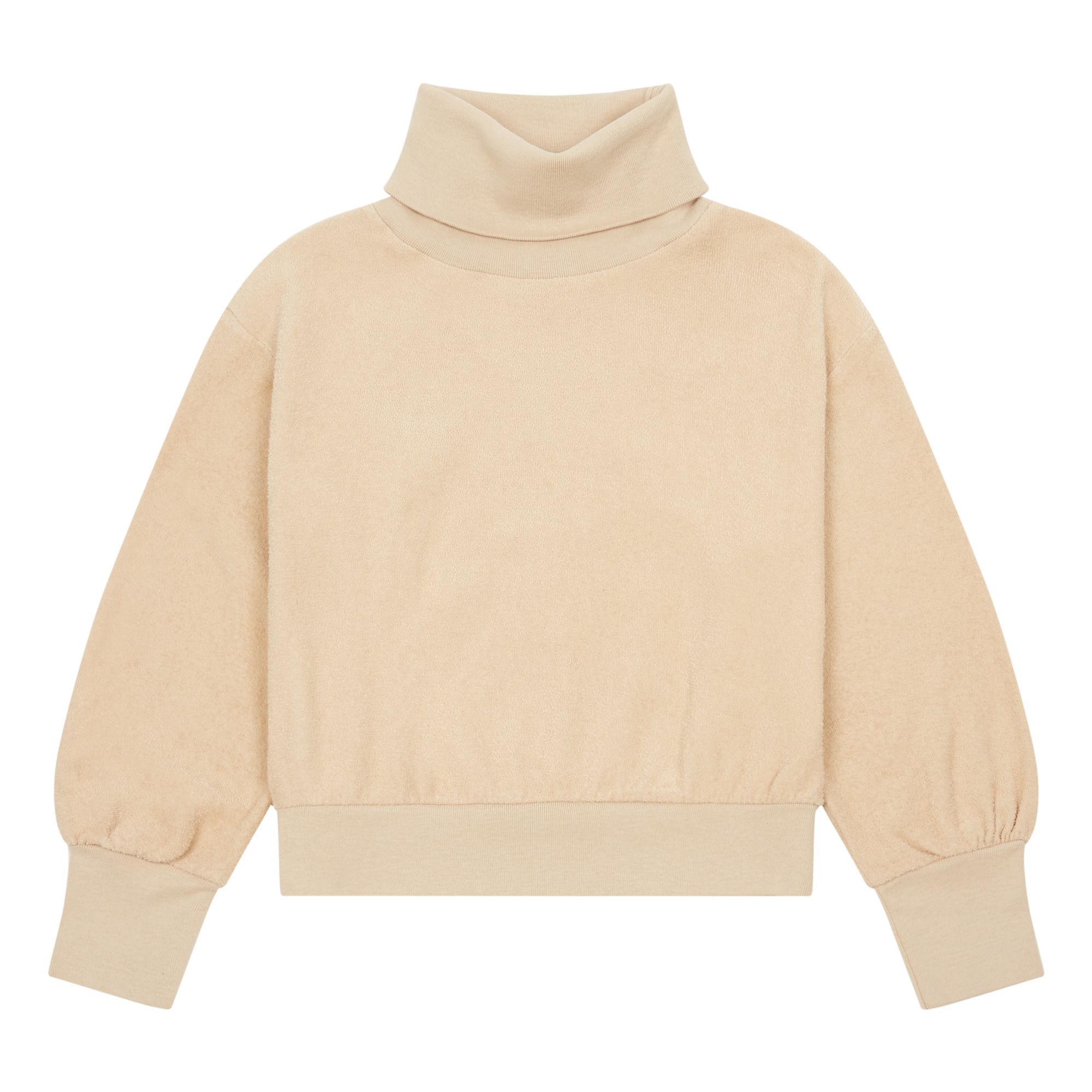 terry cloth sweatshirt