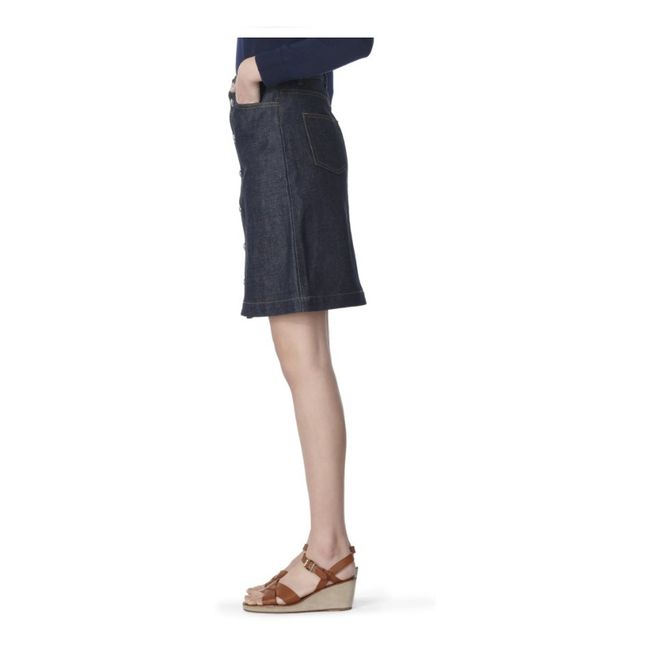 Gonna Thérèse denim  | Blu  indaco