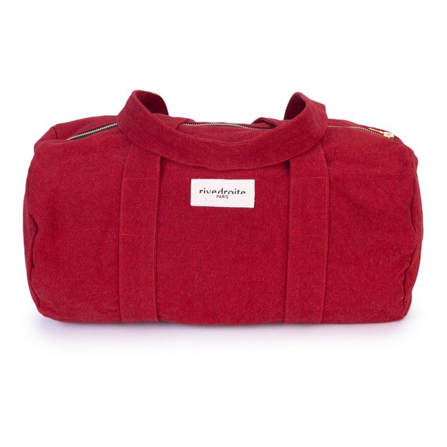 Tasche Ballu 24h aus recycelter Baumwolle Rot
