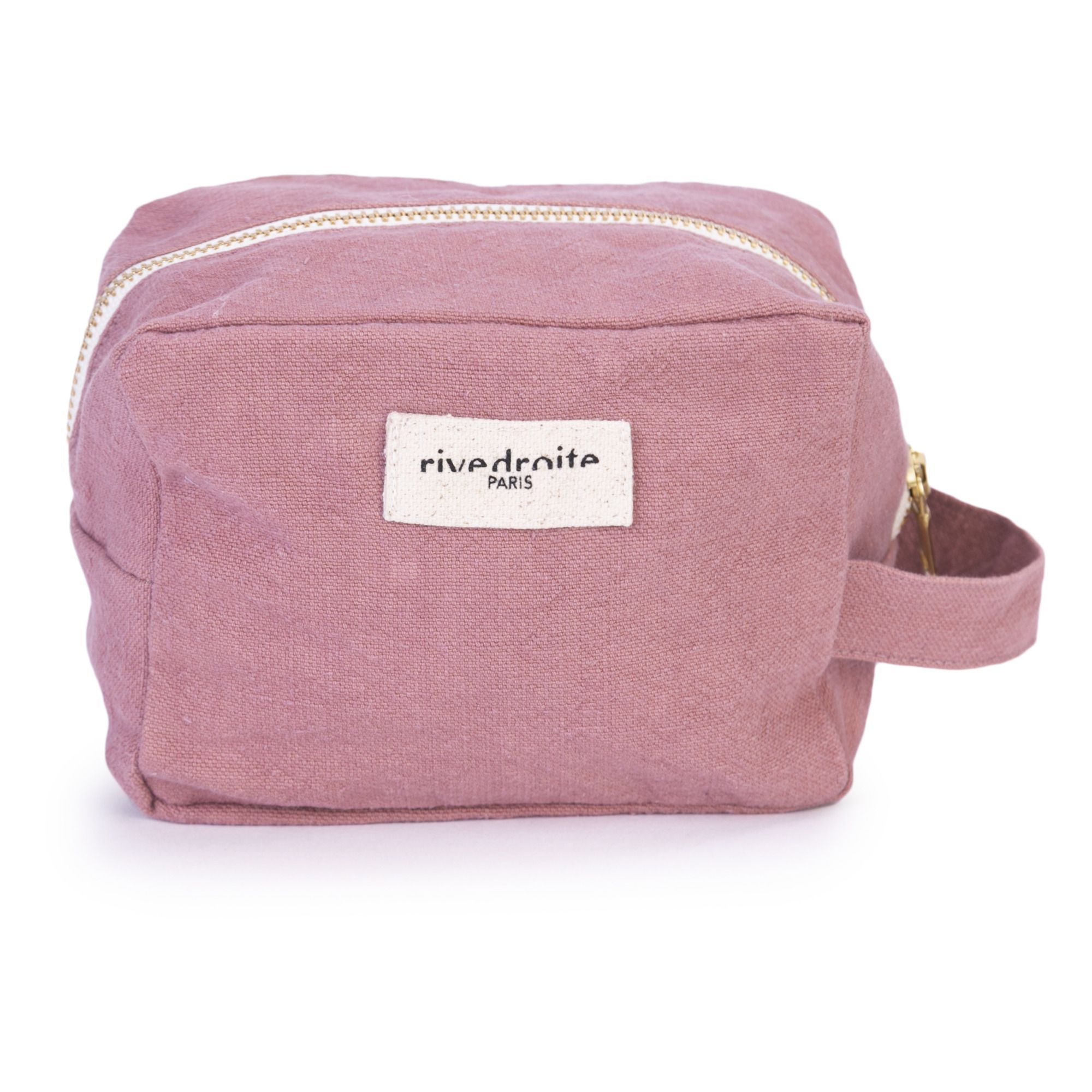 Tournelles Recycled Cotton Make-up Bag Rosewood- Product image n°0