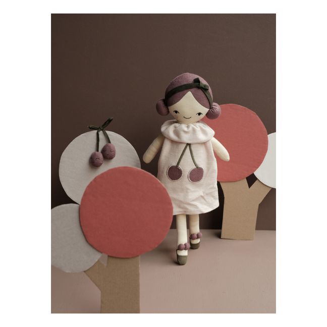 Organic Cotton Cherry Doll