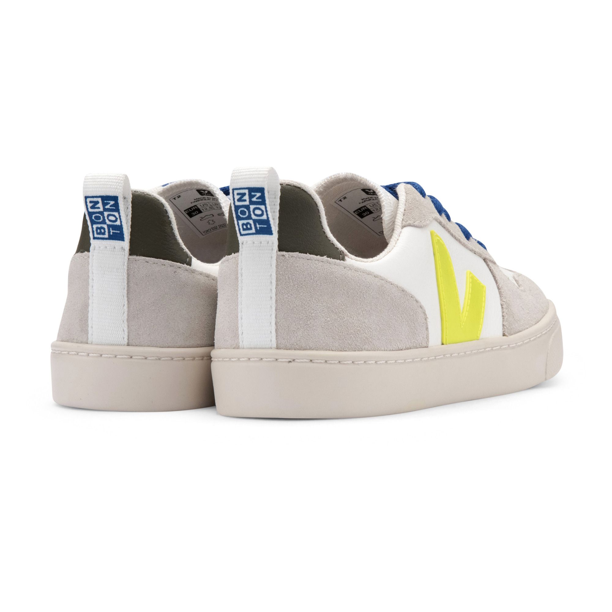 Scarpe da ginnastica in pelle, con lacci V-10 Veja x Bonton Giallo Veja  Scarpe Teenager, Bambino
