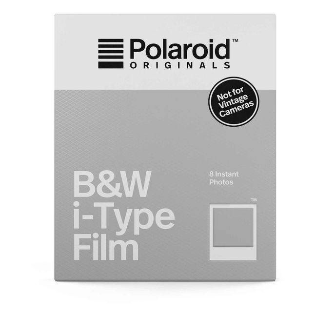 Película en blanco y negro Polaroid