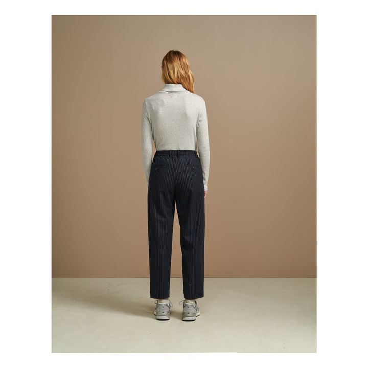 Villa Trousers - Women's Collection  | Navy blue- Product image n°4