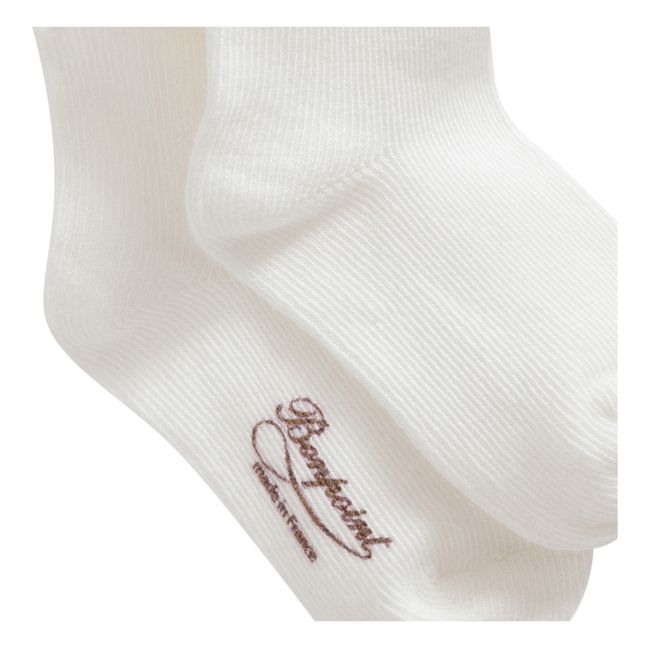 Chaussettes Dentelle | Blanc
