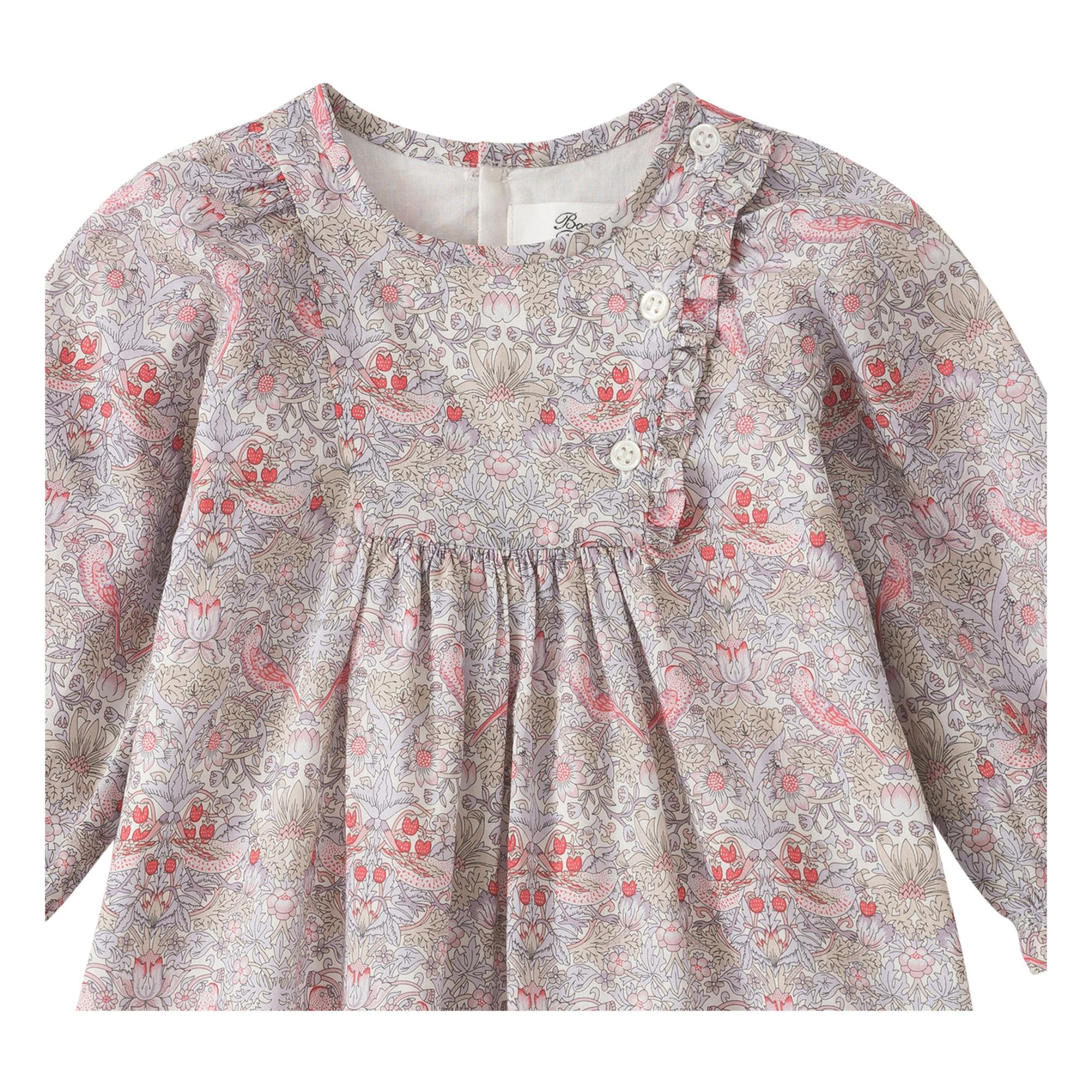 Maélia Exclusive Liberty Dress Pink Bonpoint Fashion Baby