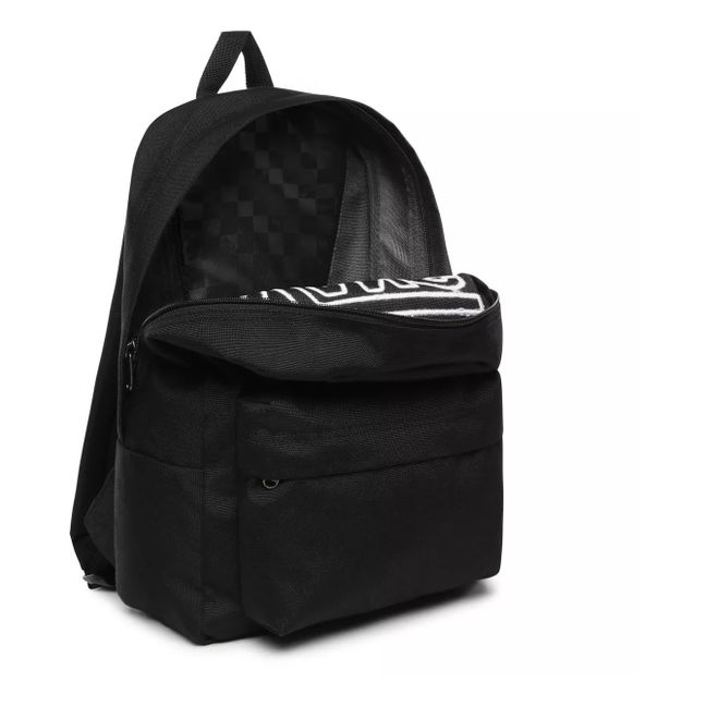 New Skool Logo Backpack Black