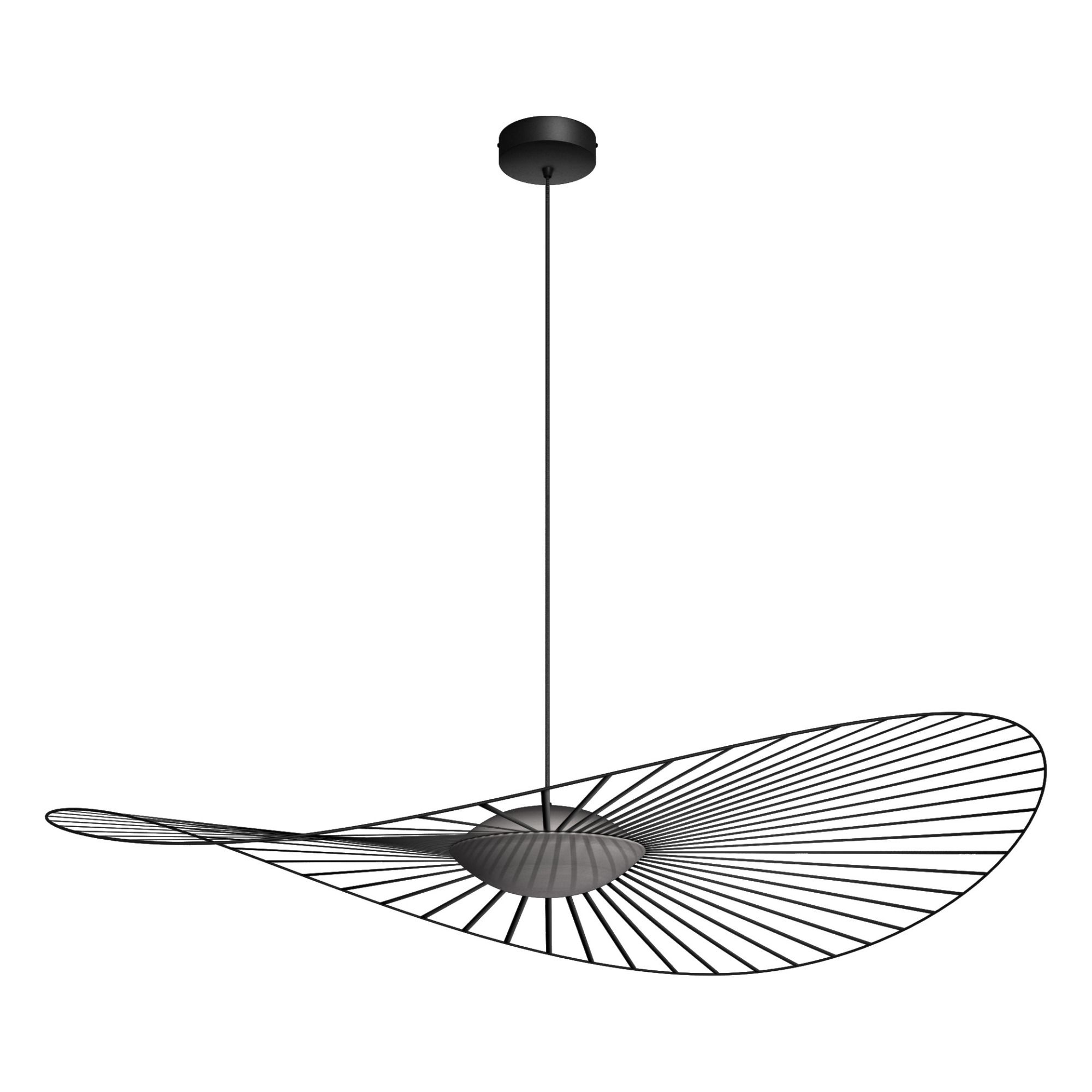 Vertigo Nova Pendant Light Black Petite friture Design Adult