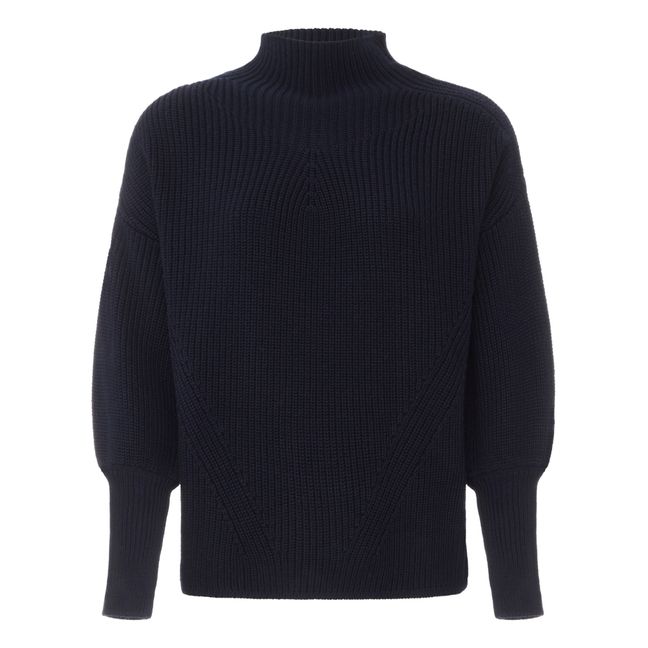 Jammy Wool Sweater Navy blue