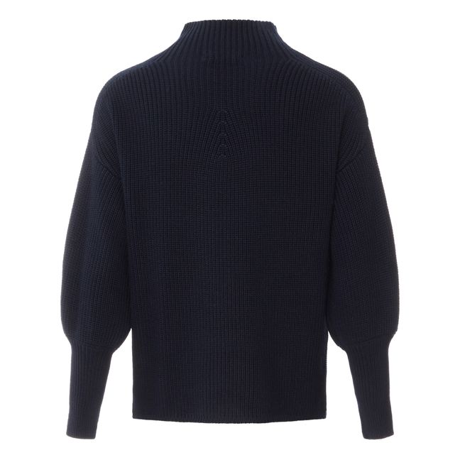 Jammy Wool Sweater Navy blue