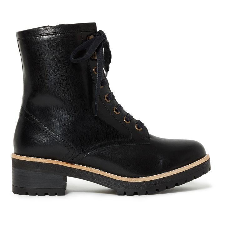 Sessun - Real Me Ranger Leather Boots - Black | Smallable