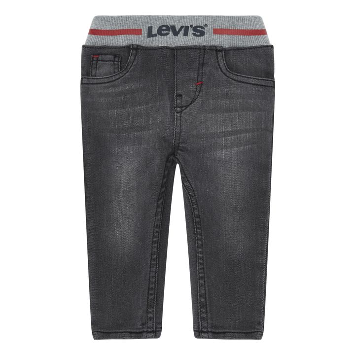 Levi's - Skinny Jeans with Elastic Waistband - Black | Smallable