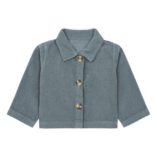 Jacke Pistache Velours Bio Baumwolle Navy Jacke Pistache Velours Bio Baumwolle Navy