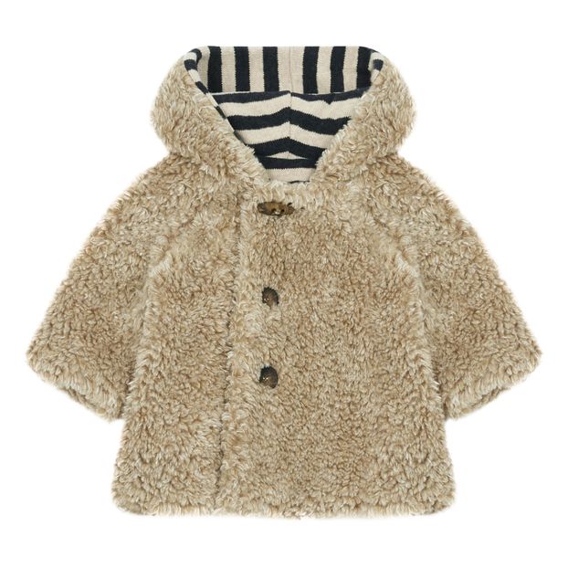 beige baby coat