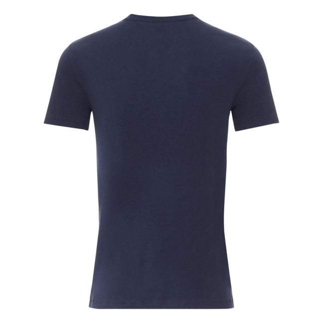 Iconic Round Neck T-shirt - Adult Collection Navy blue