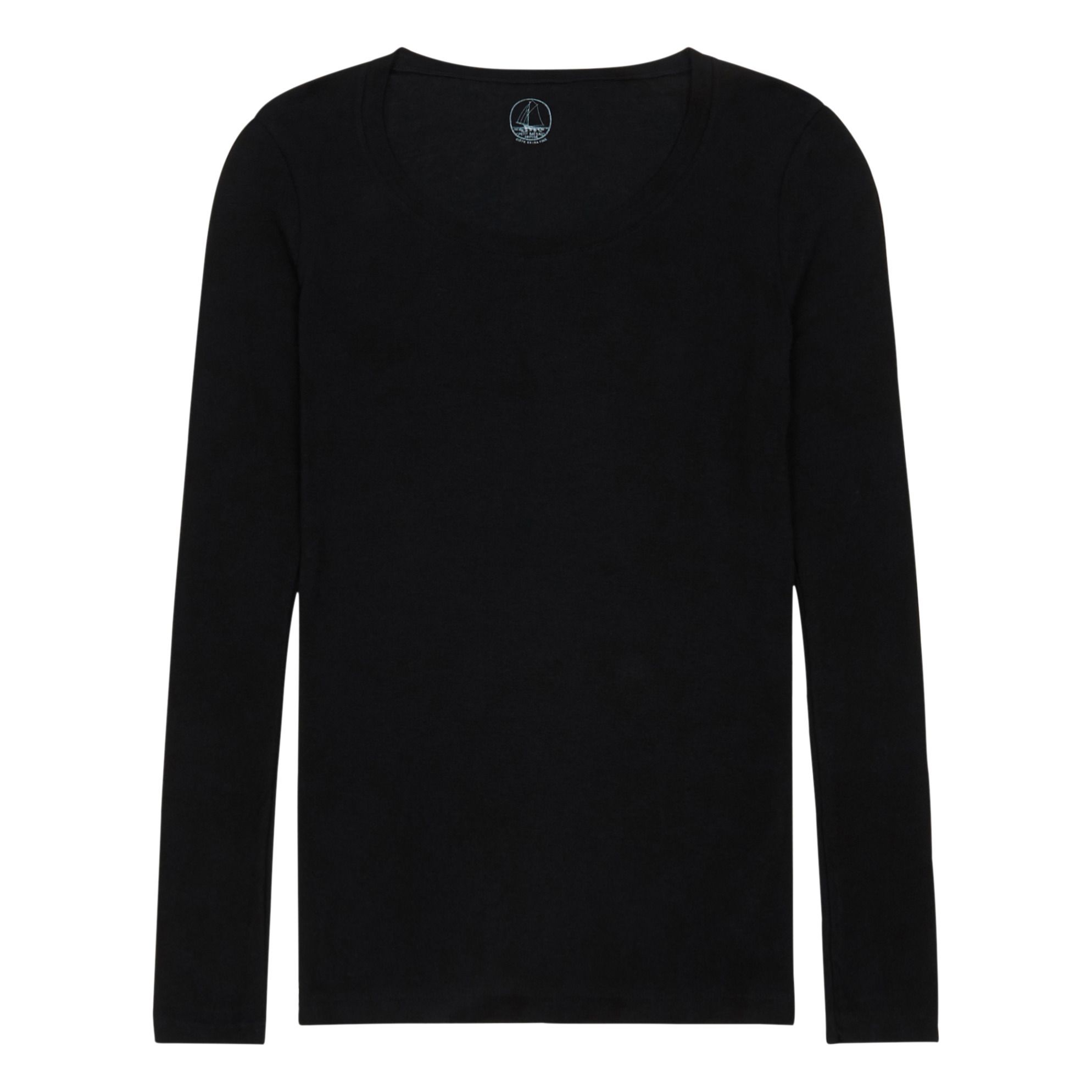 Petit Bateau - T-shirt Léger - Collection Adulte - - Femme - Noir