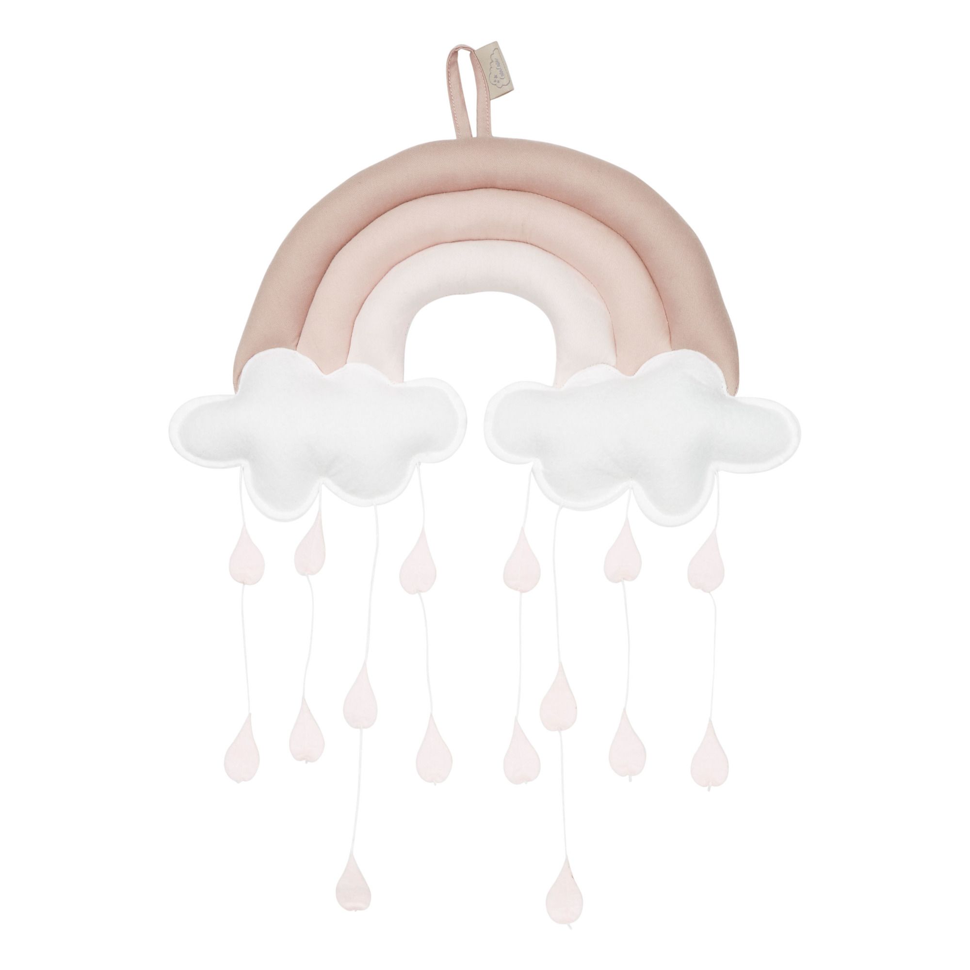 Cam Cam - Mobile Arc-en-ciel en coton bio - Rose