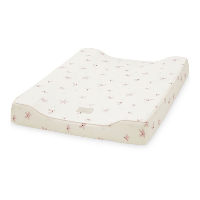 Funda de Cambiador Windflower de algodón orgánico | Crema