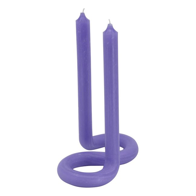 Vela trenzada TWIST | Lavanda