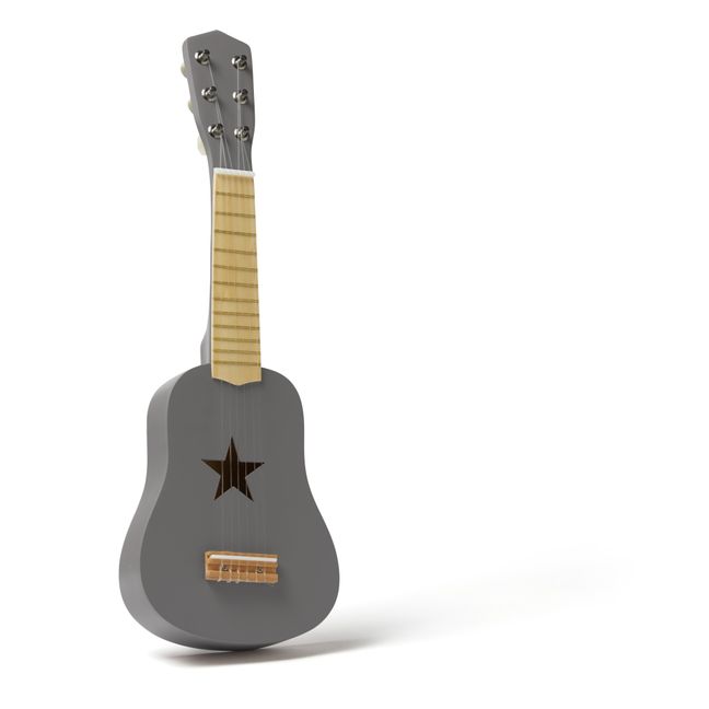 Gitarre aus Holz | Dunkelgrau