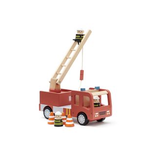 plan toys wooden fire truck